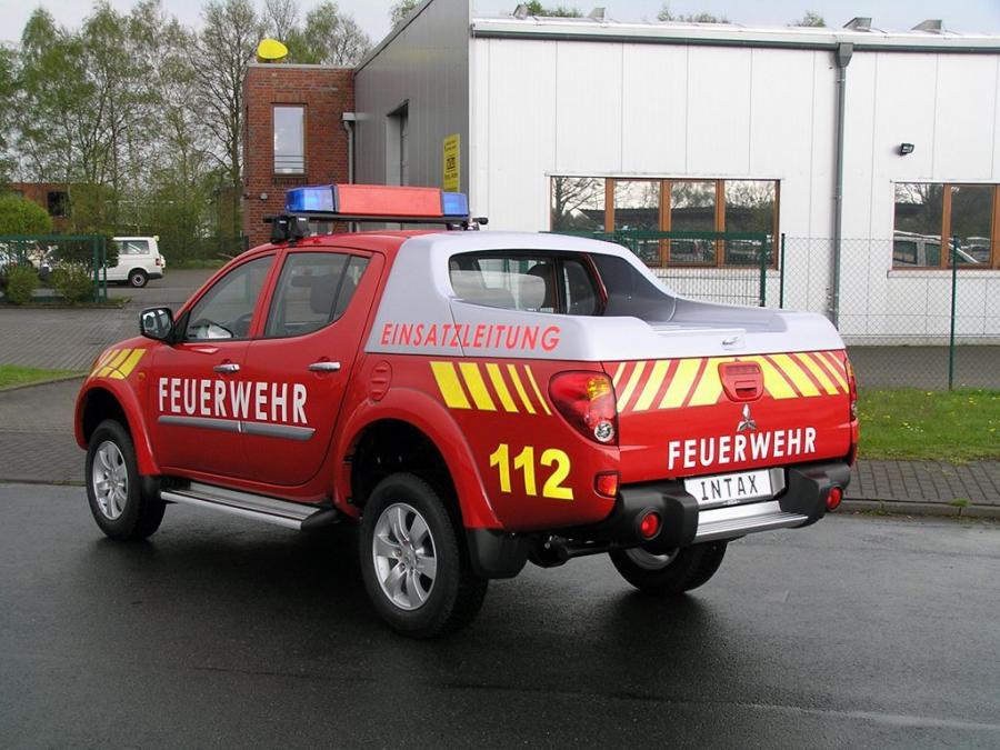  Mitsubishi L200 Double Cab Feuerwehr 2006 года  (фото 2 из 3)